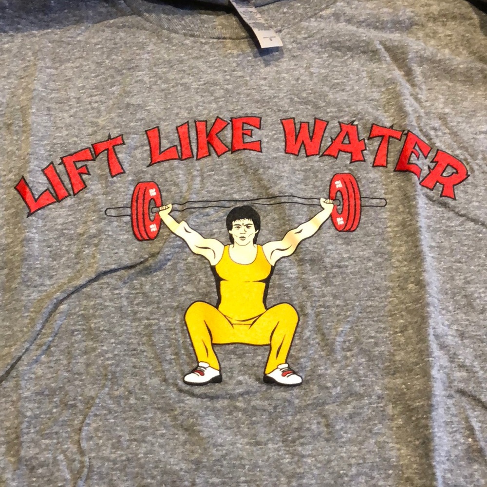 Lift like water CrossFit shirts